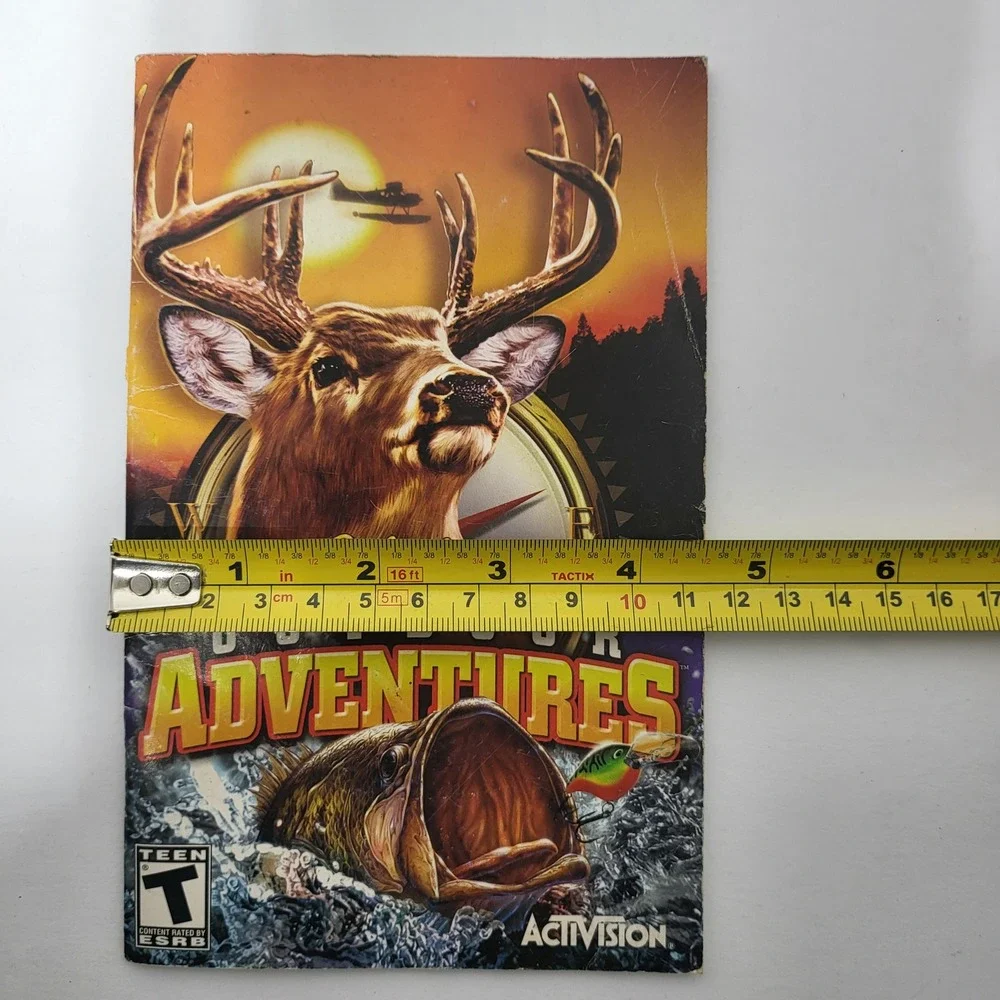 Activision Cabelas Outdoor Adventures Video Game‎ Manual 2005 Wildlife Guide PS2